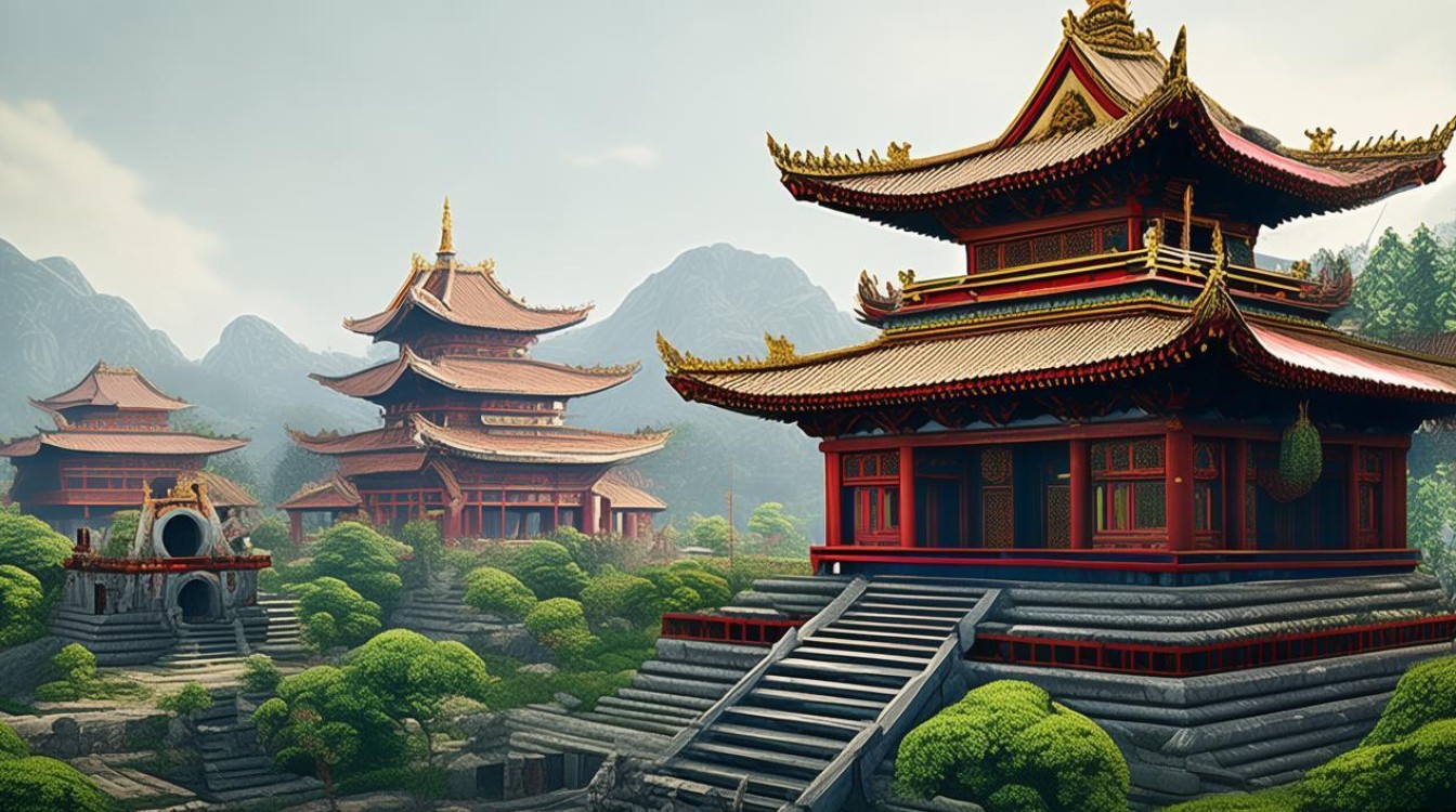 峨眉山寺庙群