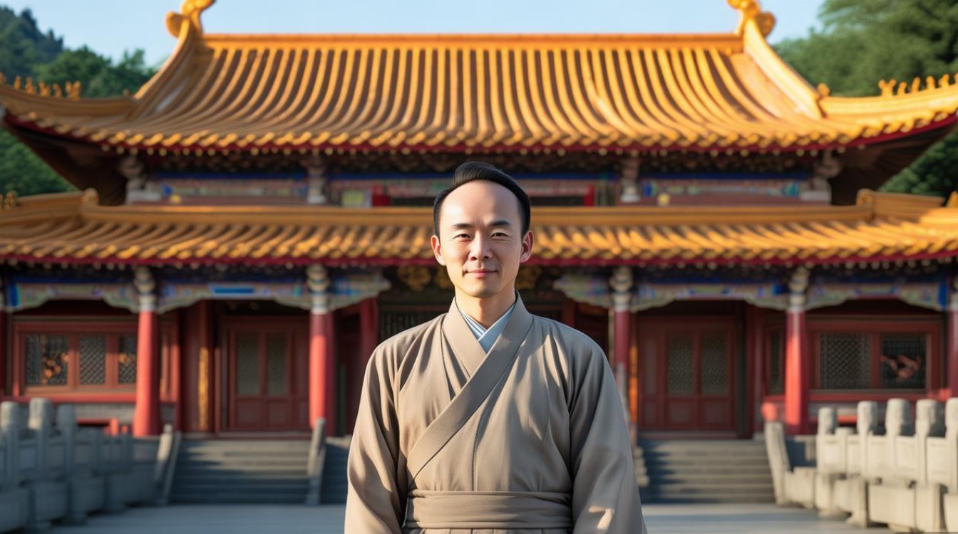 普陀山寺庙和尚