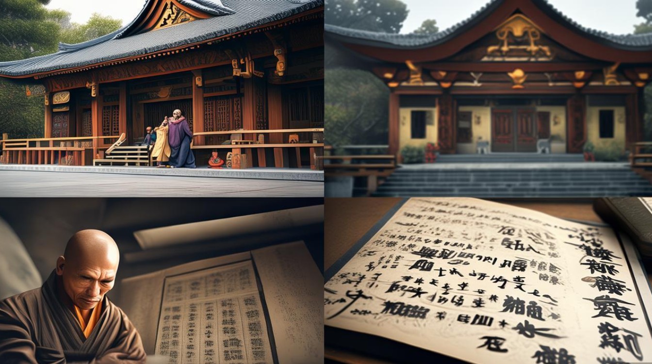 釜托寺 法师