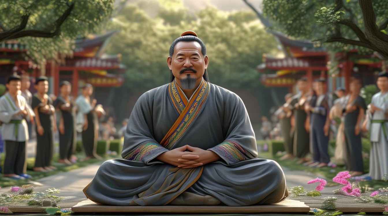 拜见怀善法师