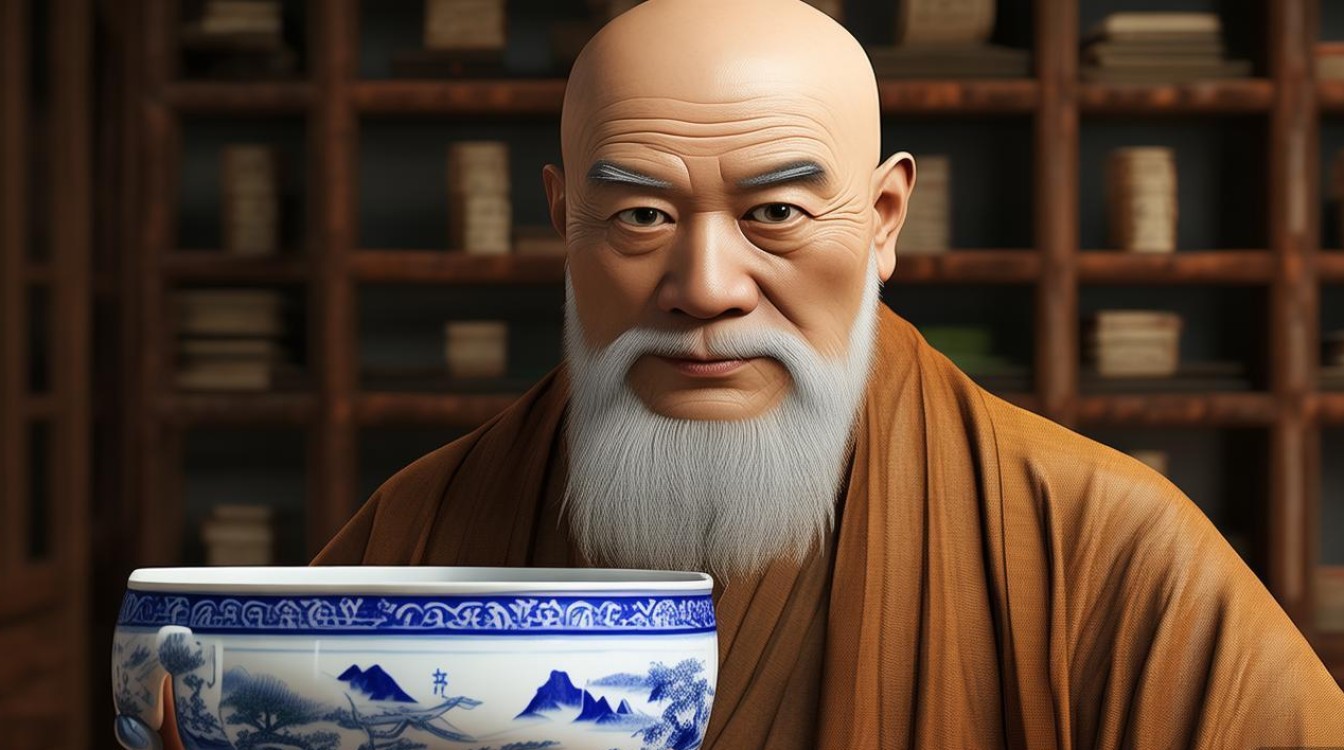 达照法师 杯子