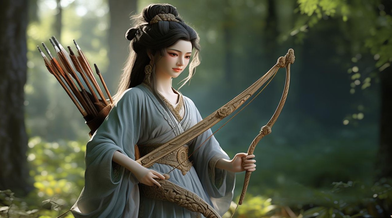 持弓箭的菩萨
