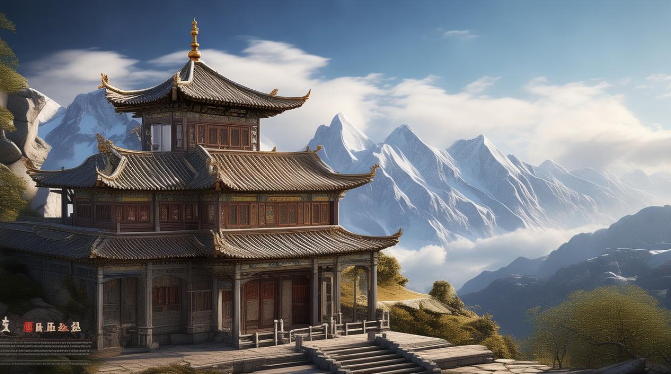 大理苍山上的寺庙
