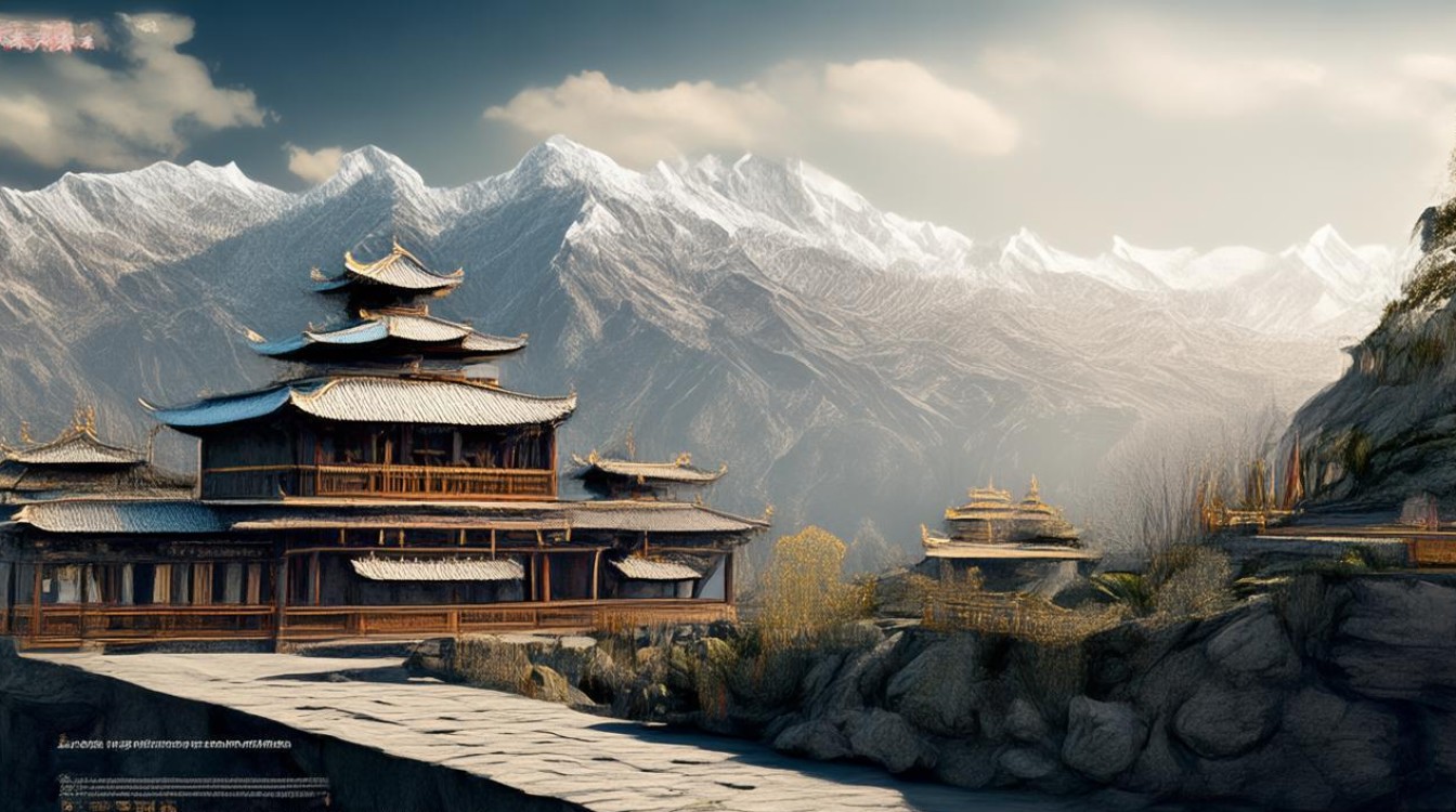 大理苍山上的寺庙