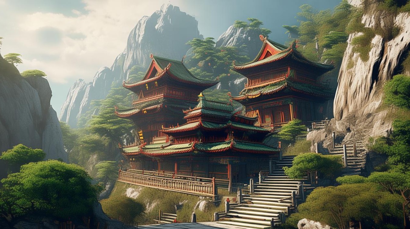 高盖山上的寺庙