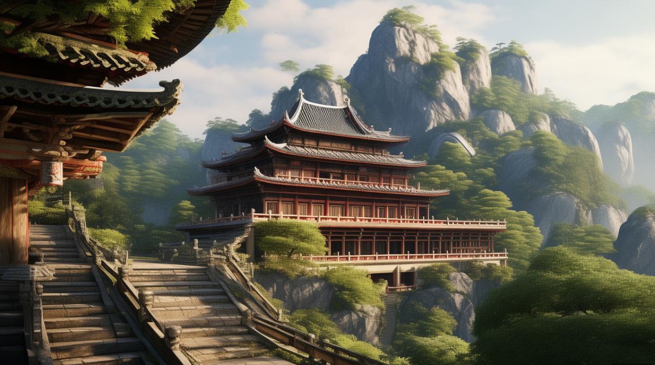 高盖山上的寺庙