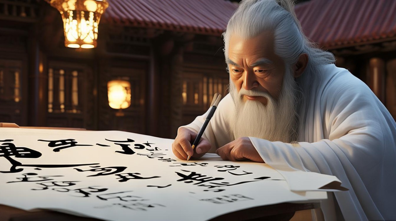 请寺庙方丈提字