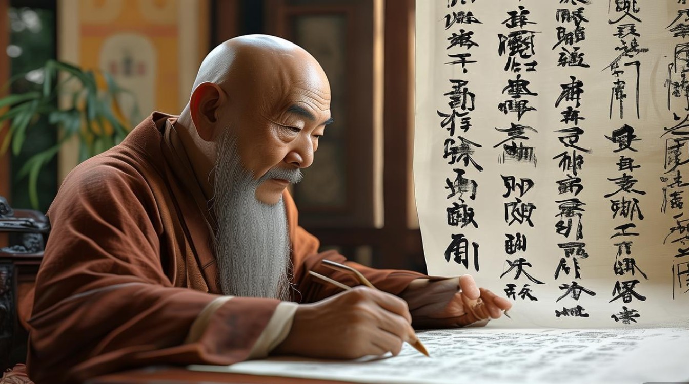 智祥法师书法