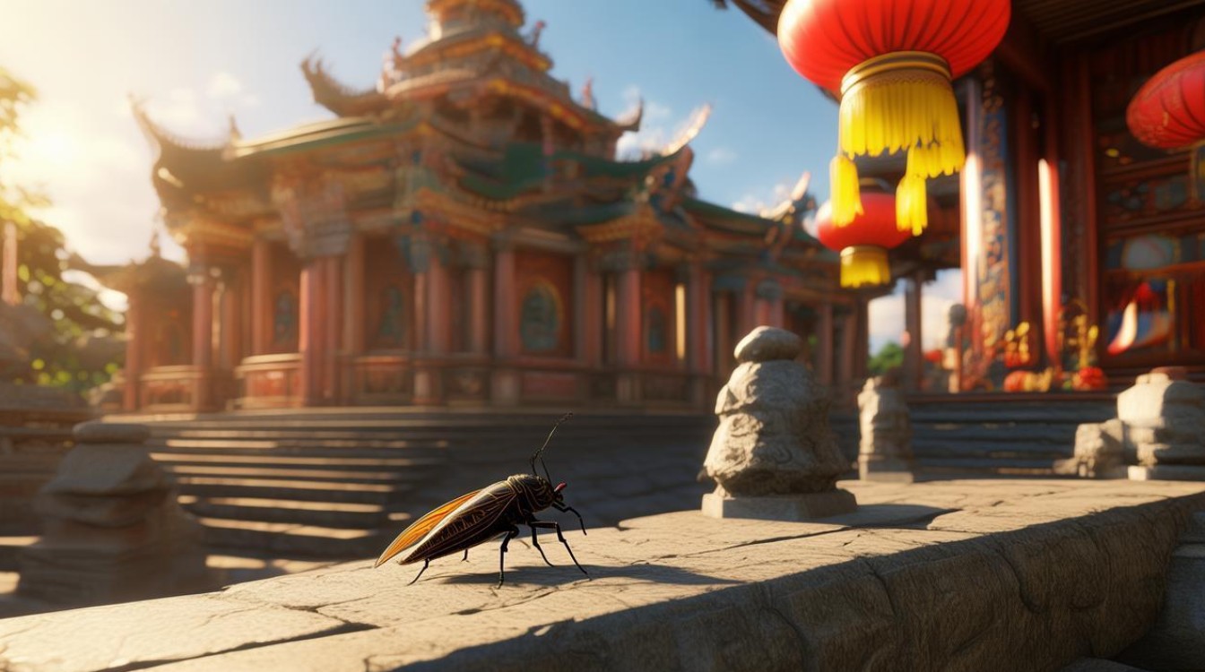 寺庙蝉轻音乐