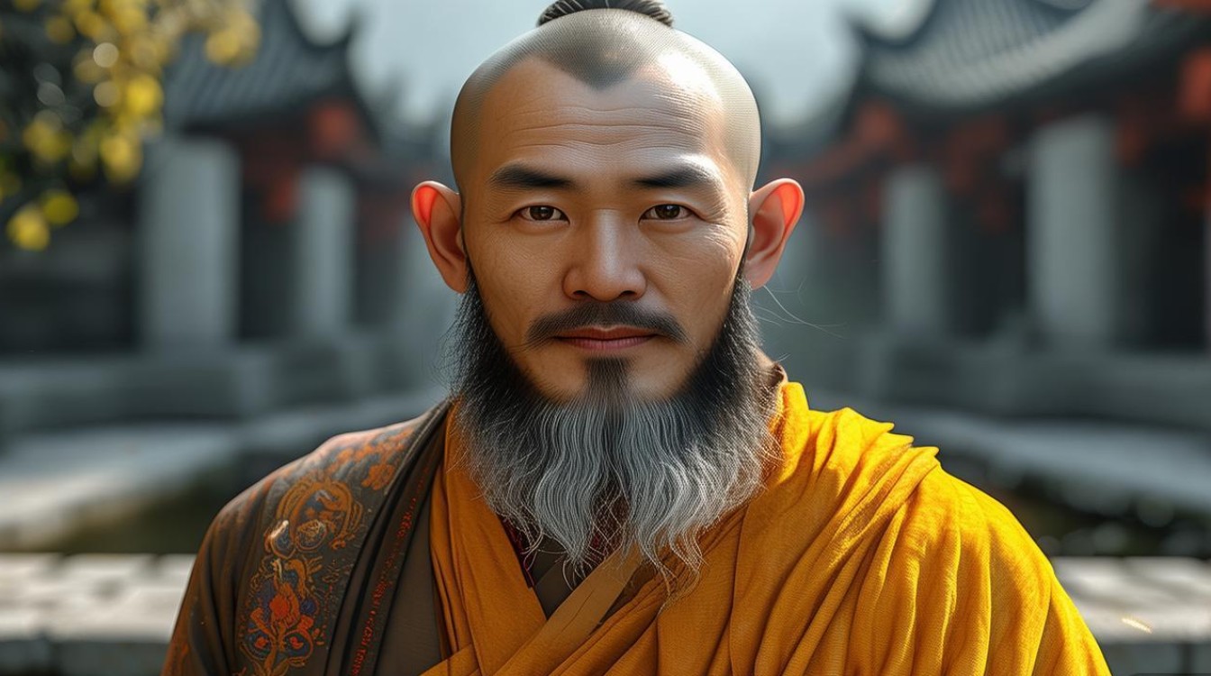 唐朝僧伽法师样貌