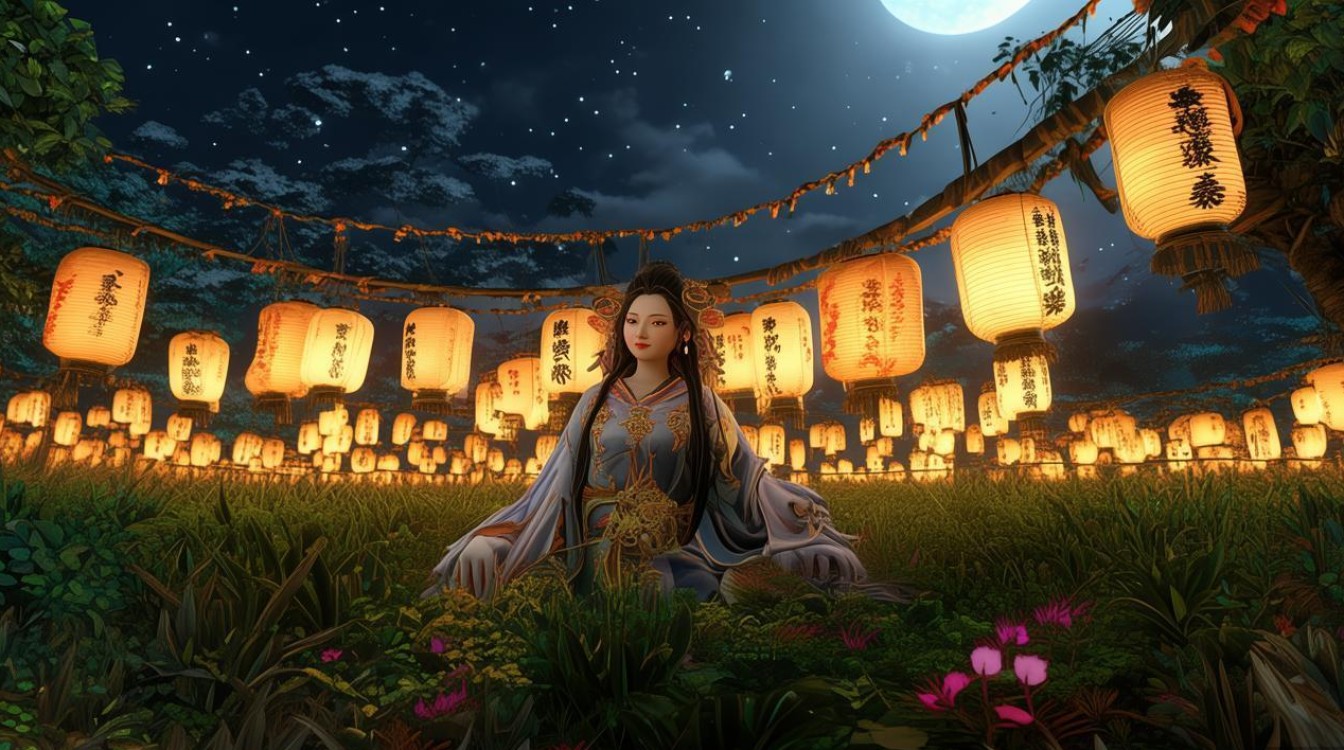 土地菩萨供灯