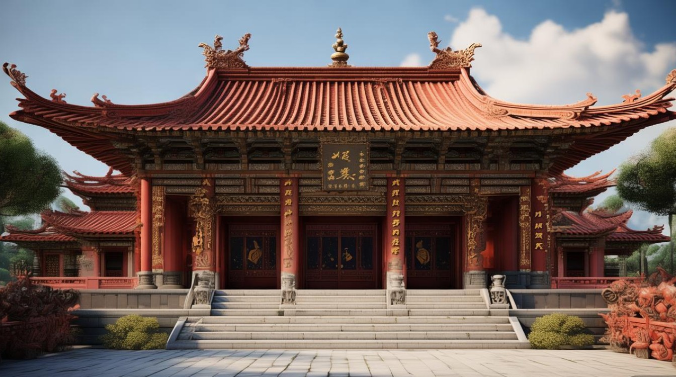 汉地佛教寺庙特点