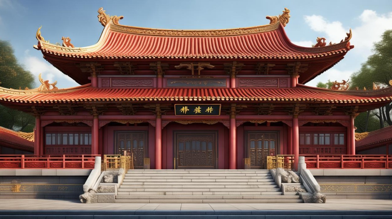 汉地佛教寺庙特点