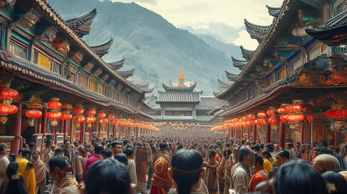 理塘具各寺庙法会
