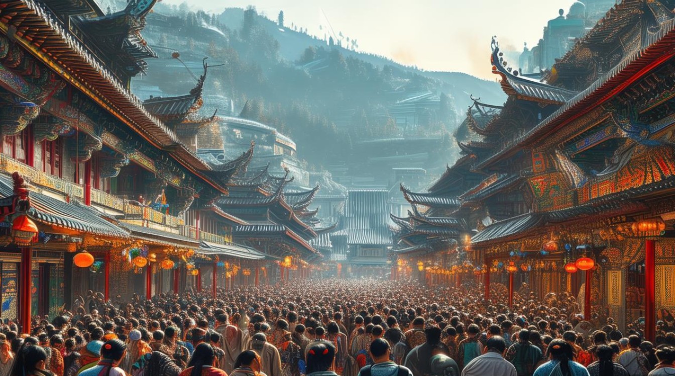 理塘具各寺庙法会