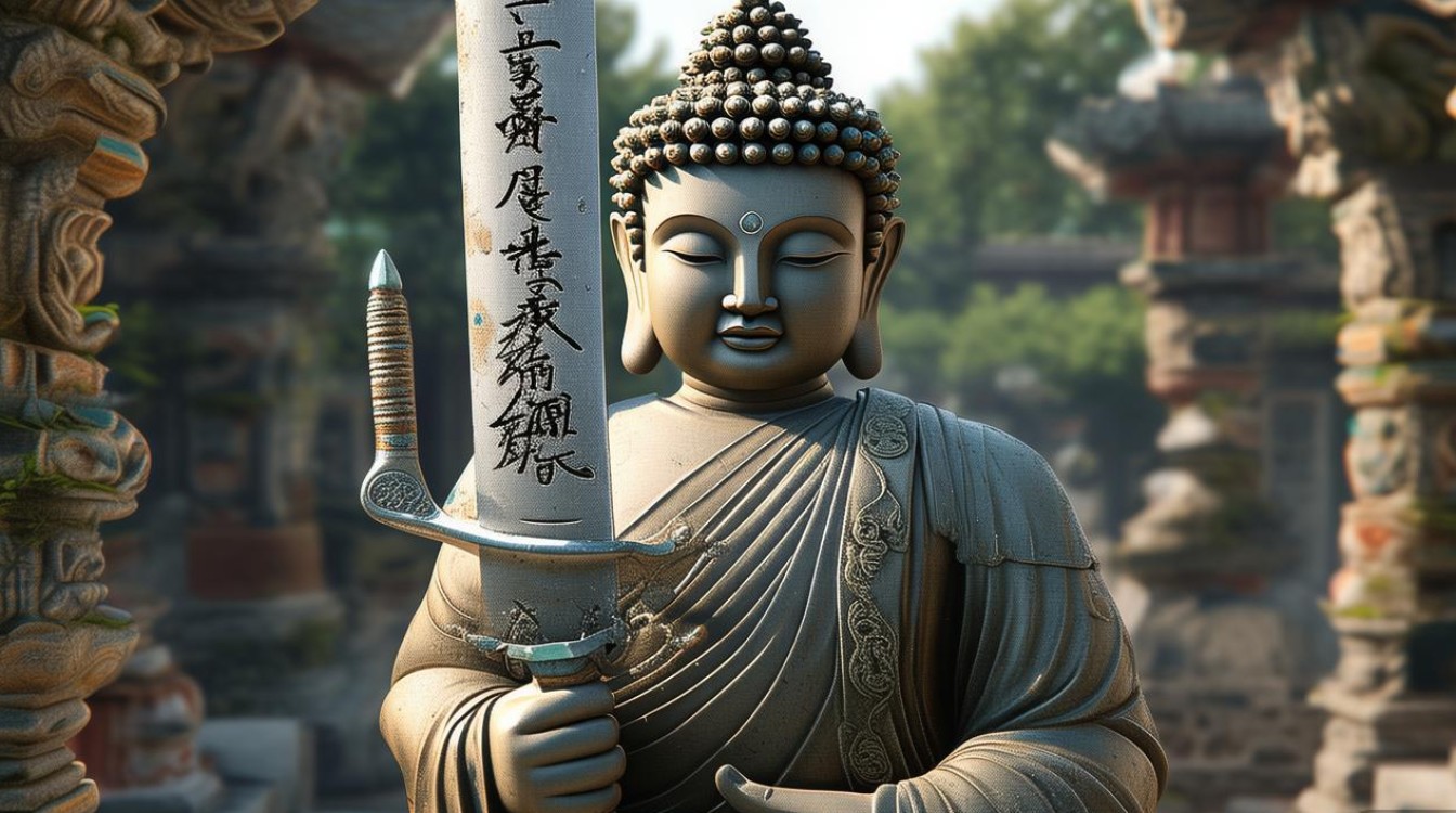 哪个菩萨拿剑