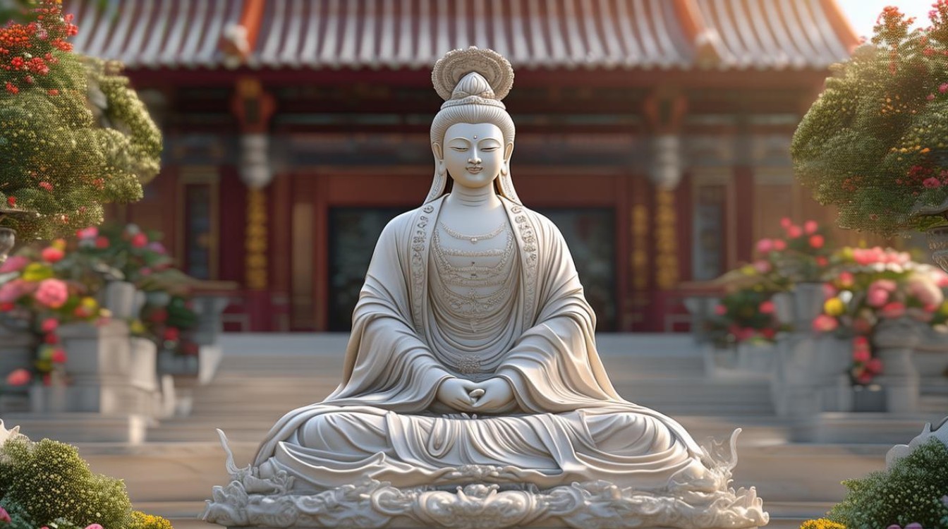 寺庙经常放的观世音