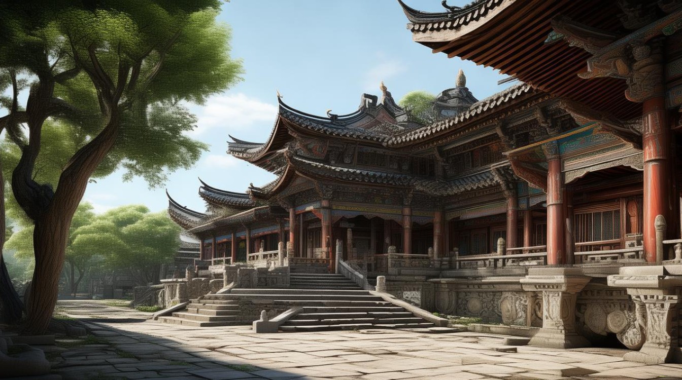 九华山大寺庙