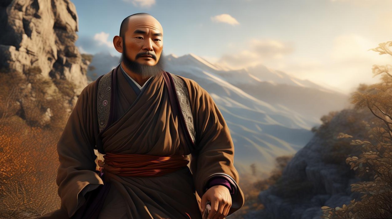 悟实法师朝山