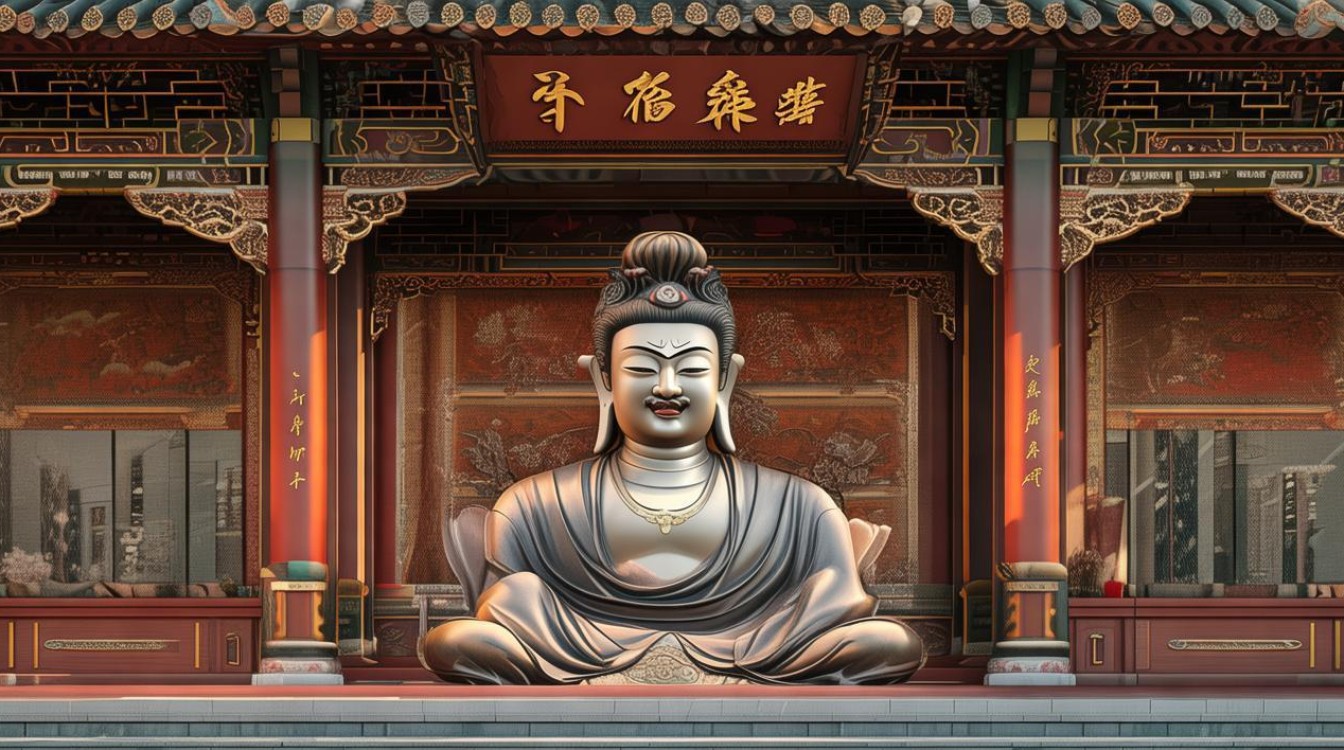 常州天宁寺供奉菩萨