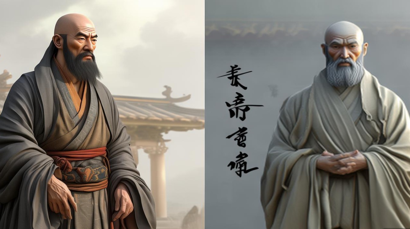 玄奘法师和达摩