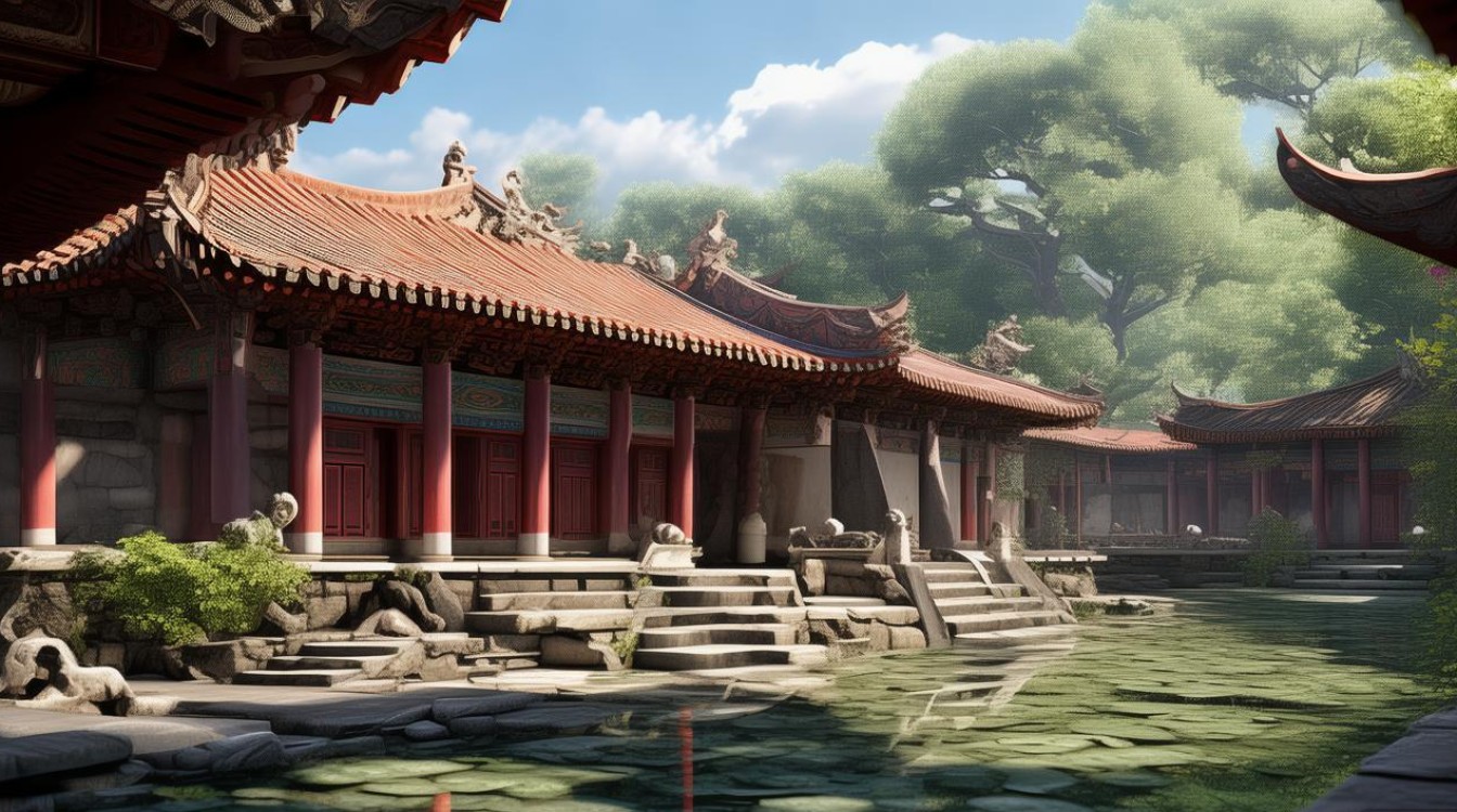 保定市郊的寺庙