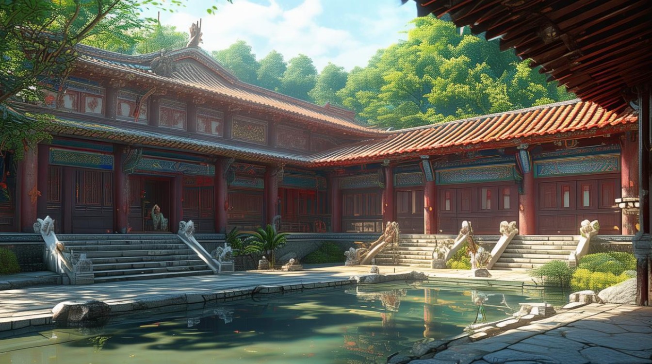 保定市郊的寺庙