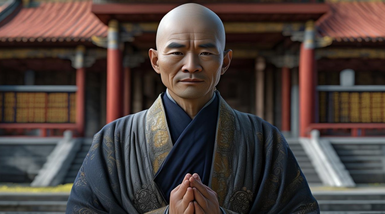 显通寺法师