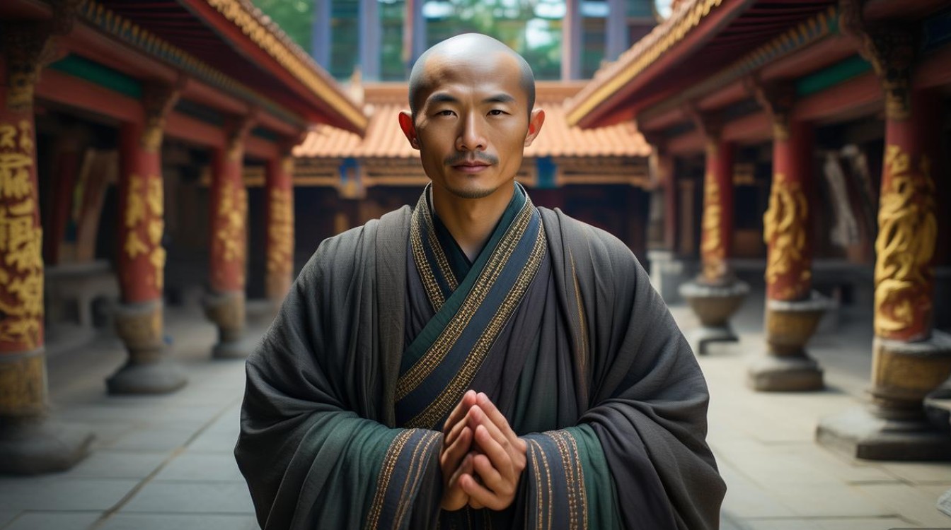 显通寺法师