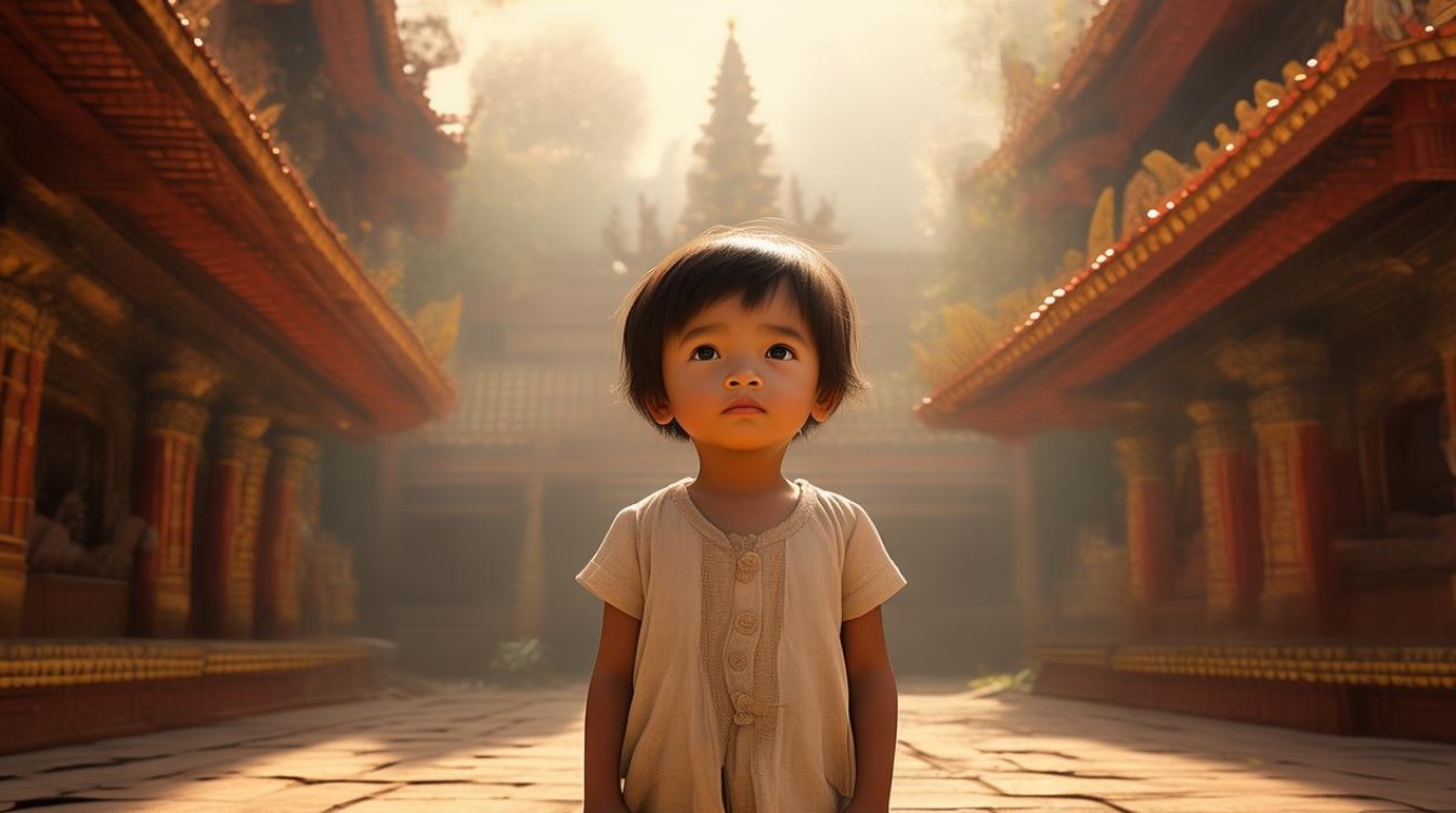 三岁进寺庙