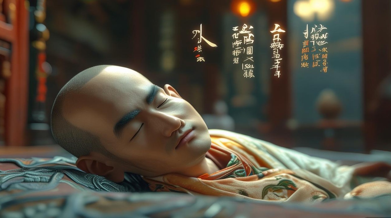 佛教教睡觉