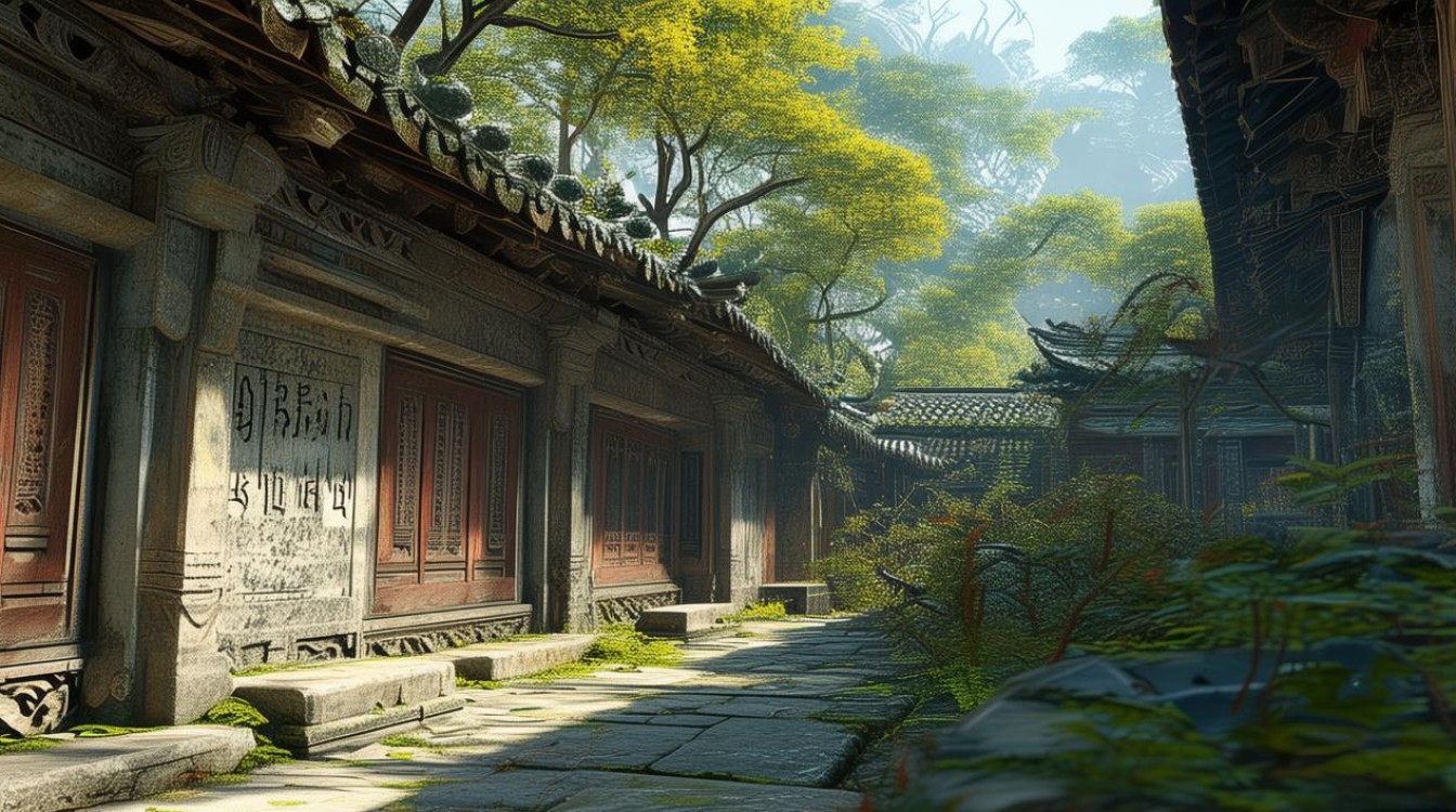 徐州山上废弃的寺庙
