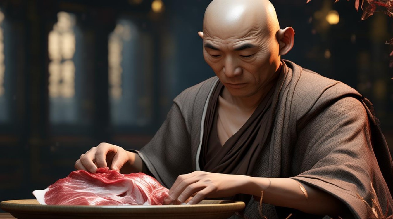 佛教处理肉