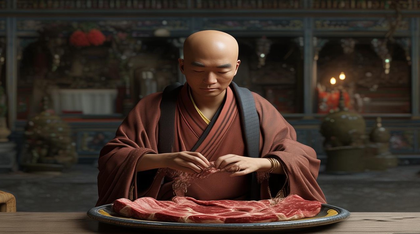 佛教处理肉