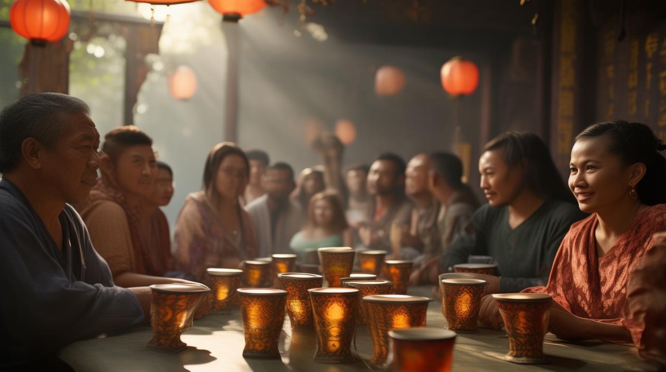 佛教 喝酒 聚会
