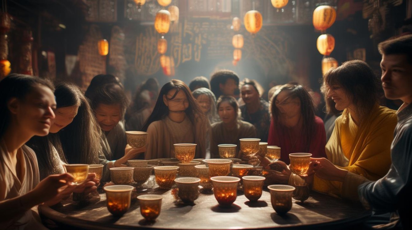 佛教 喝酒 聚会