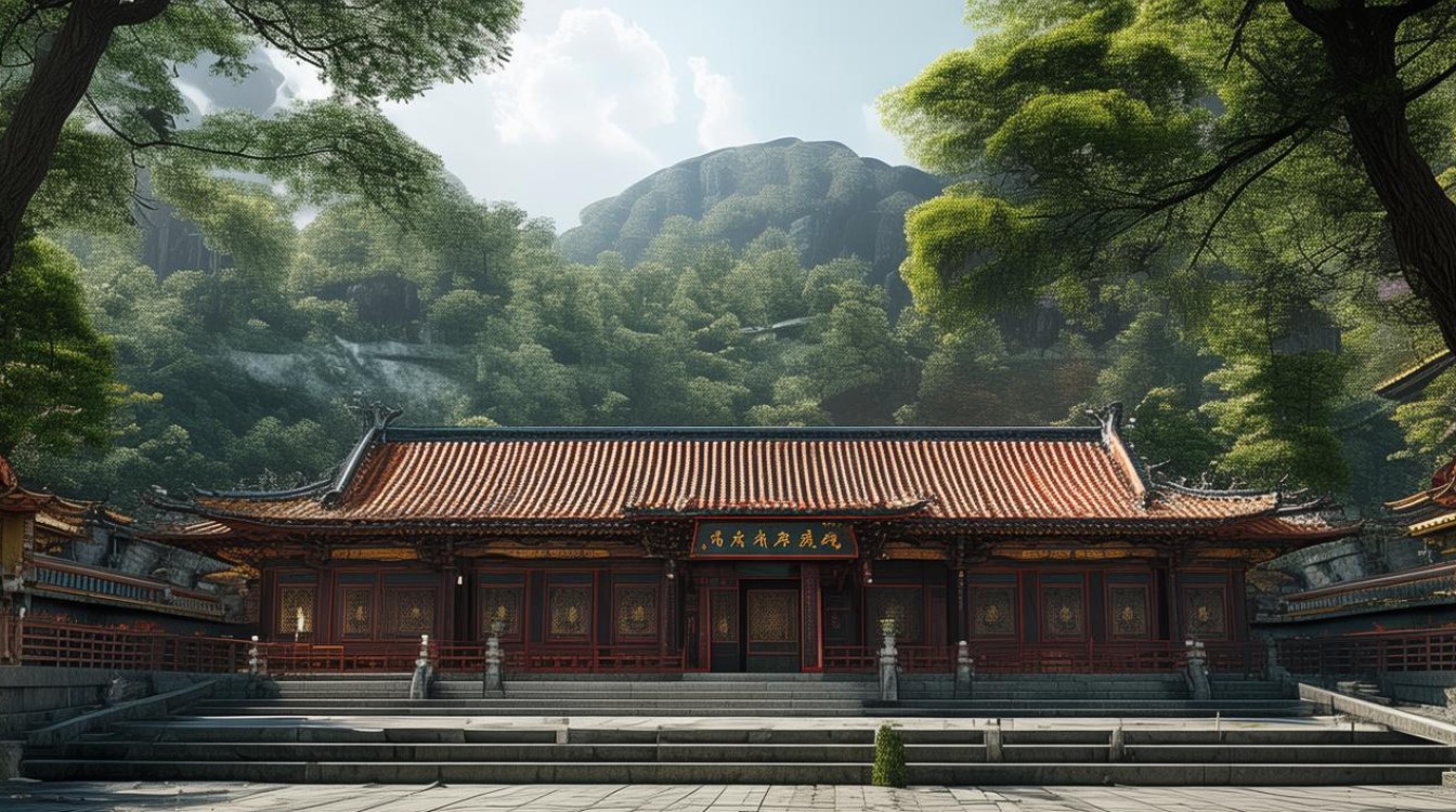 四川广安寺庙