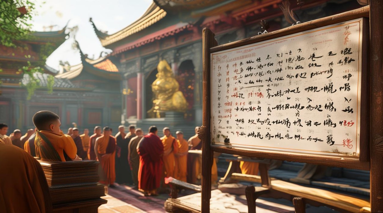 寺庙执事更换会议通知