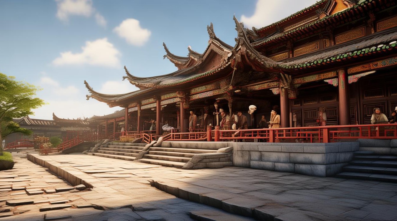 西城区的寺庙