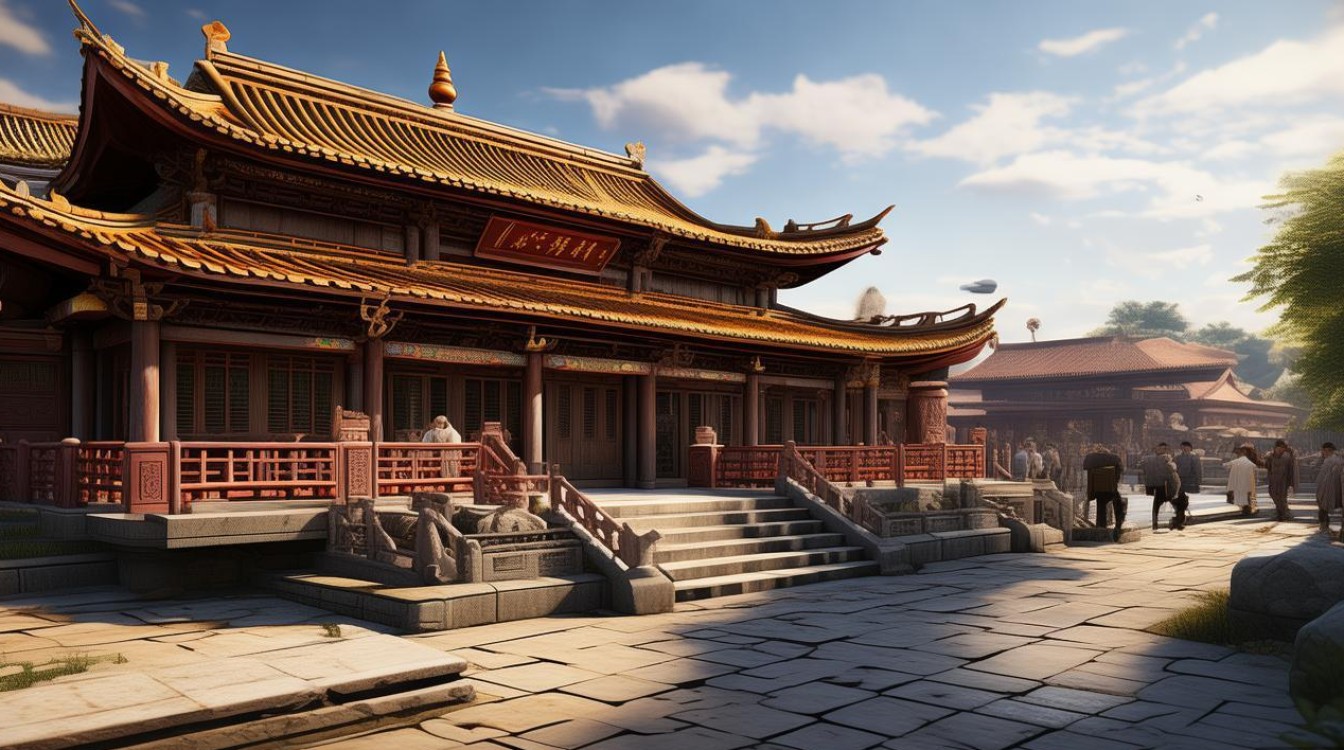 西城区的寺庙