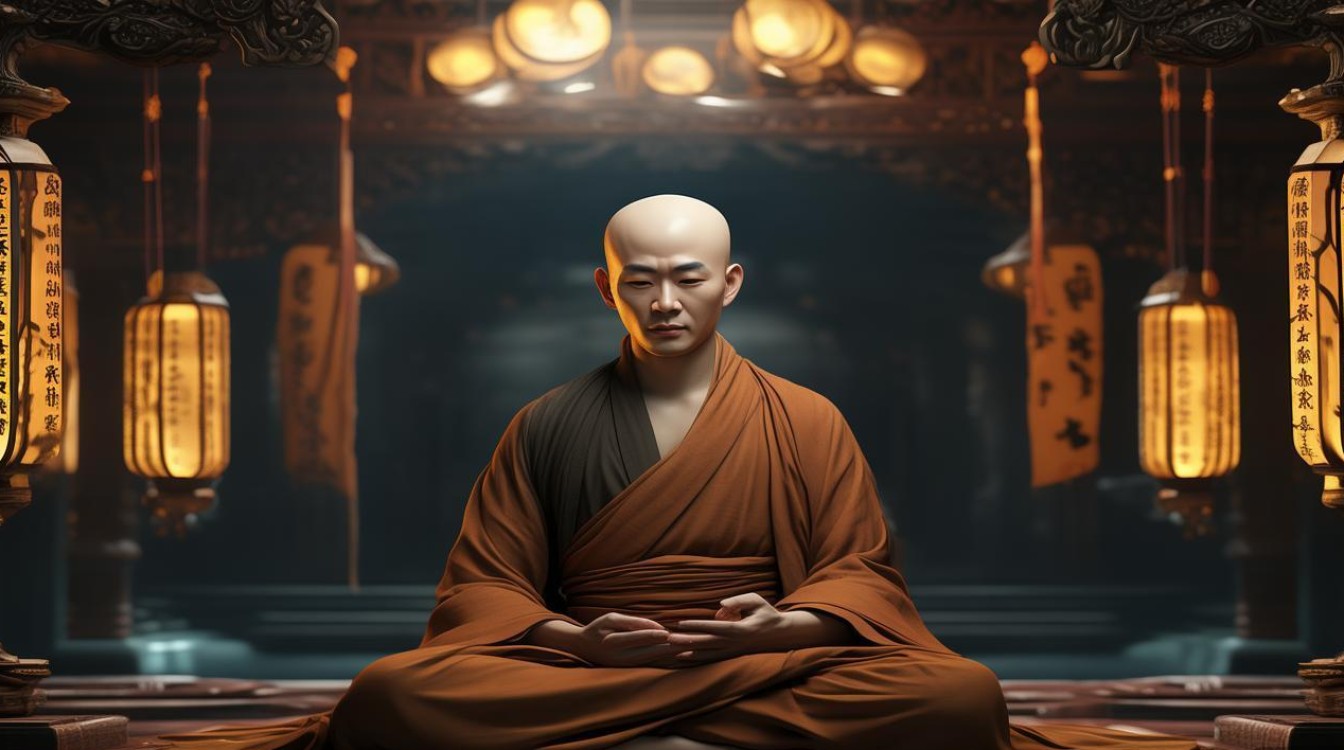 觉顺法师闭关