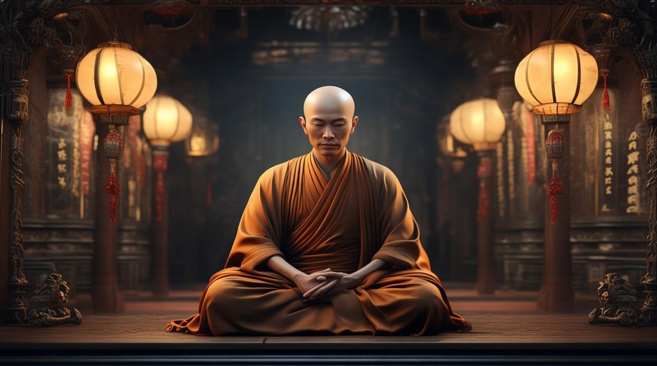 觉顺法师闭关