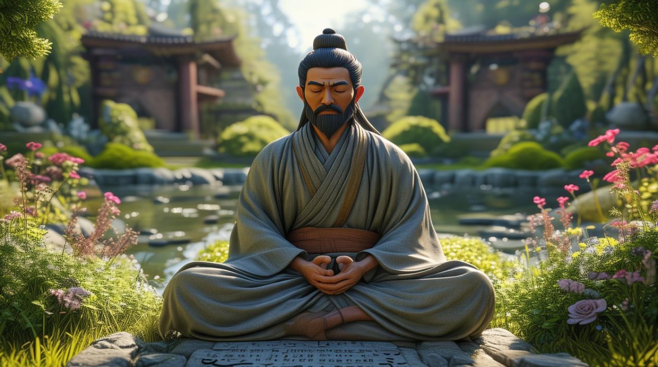 园英法师入定
