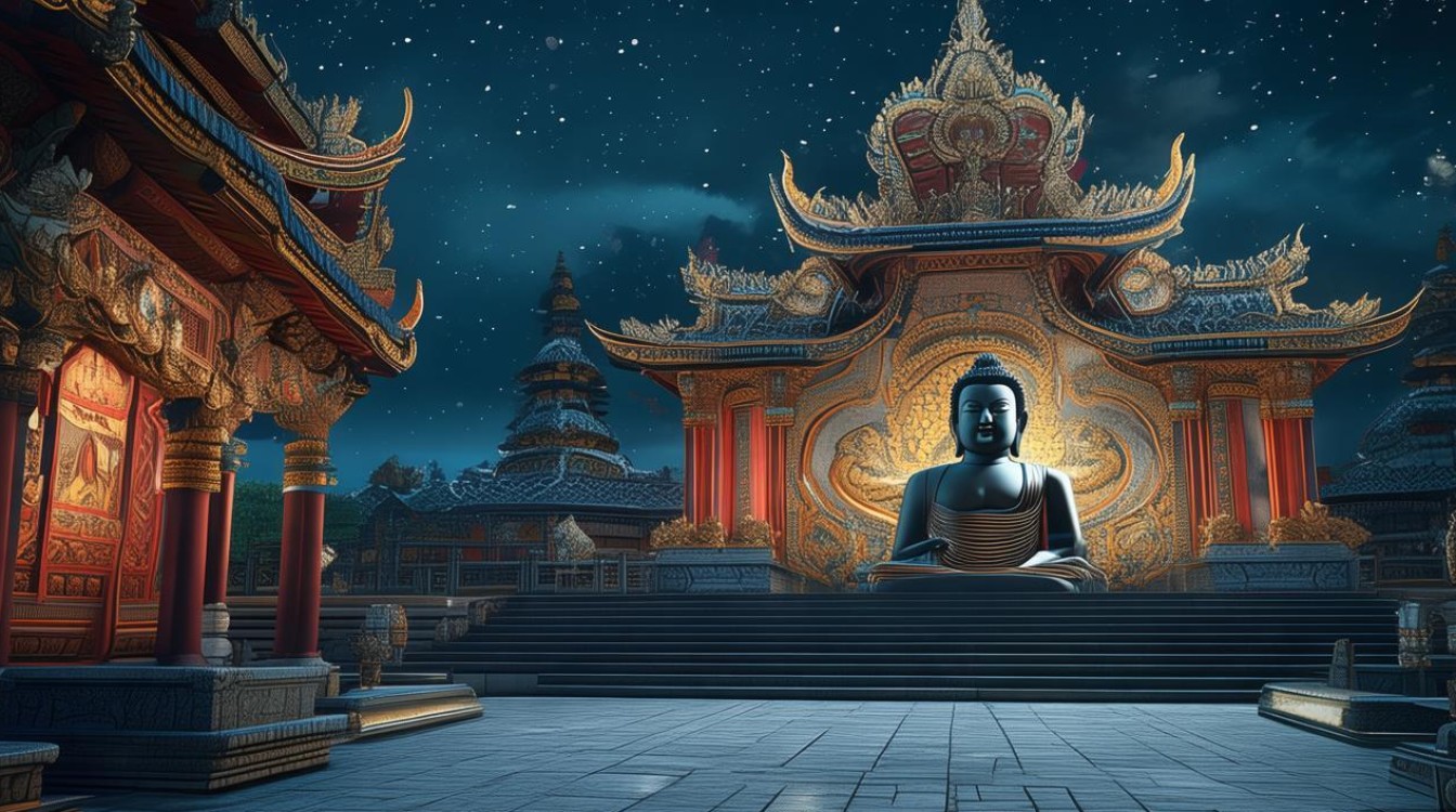 佛教 中夜