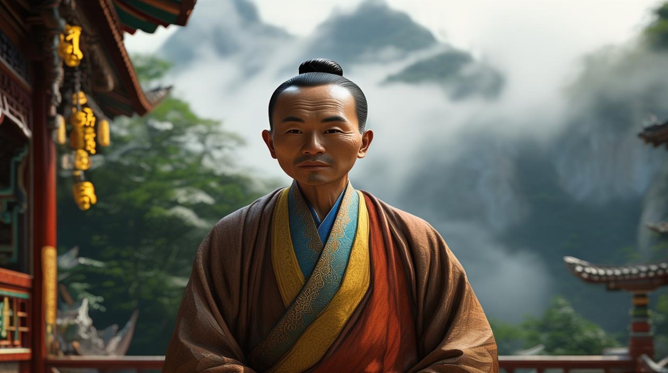 灵岩山的弘法法师
