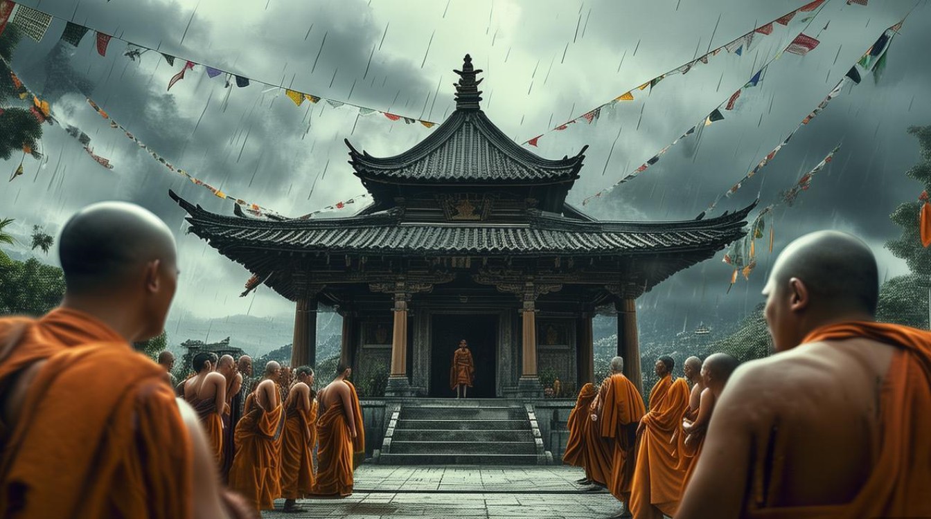 台风佛教祈祷