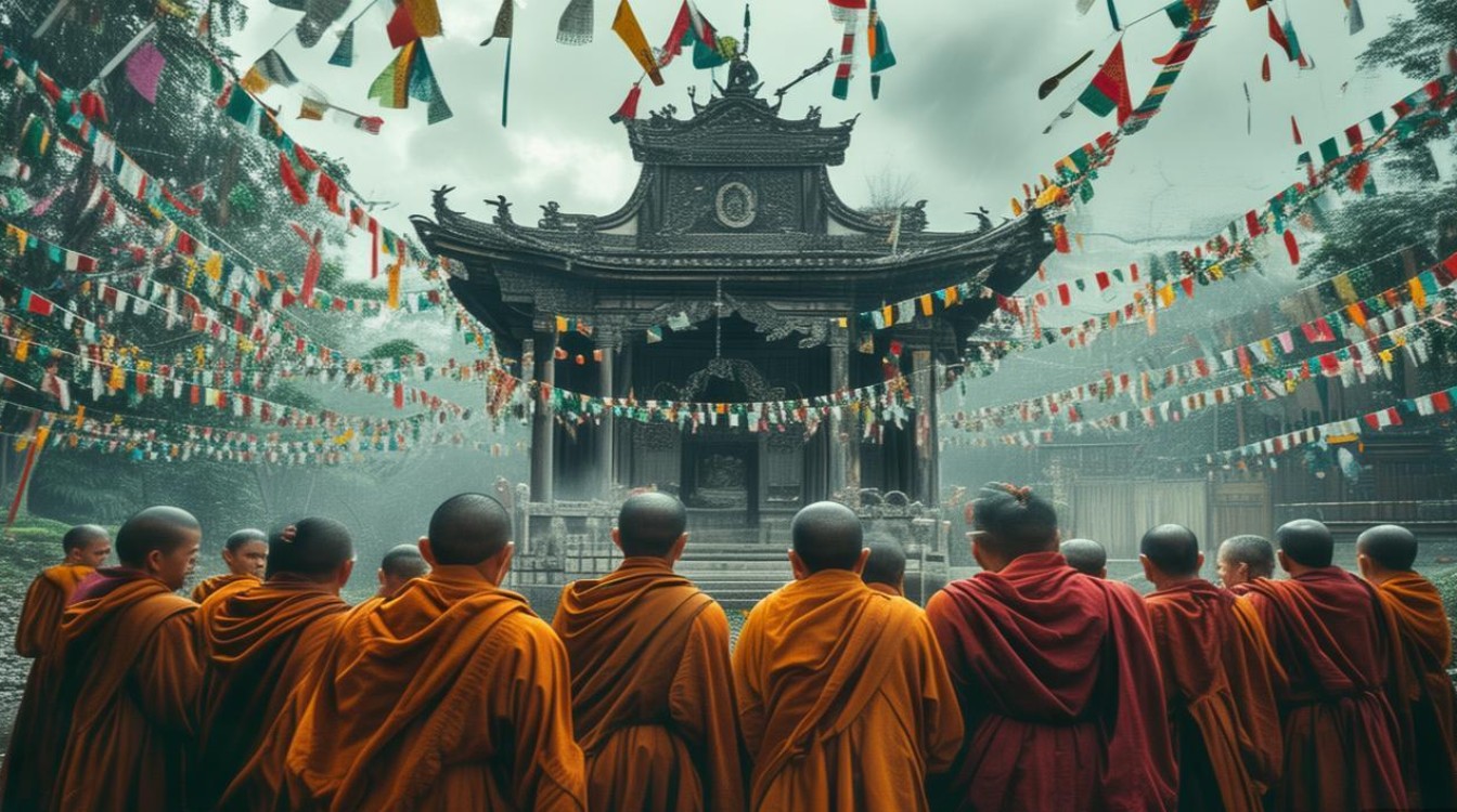 台风佛教祈祷