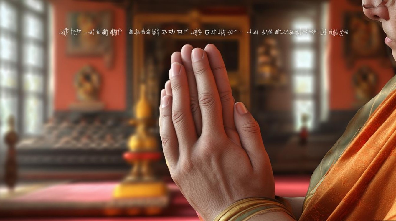 佛教祈祷动作