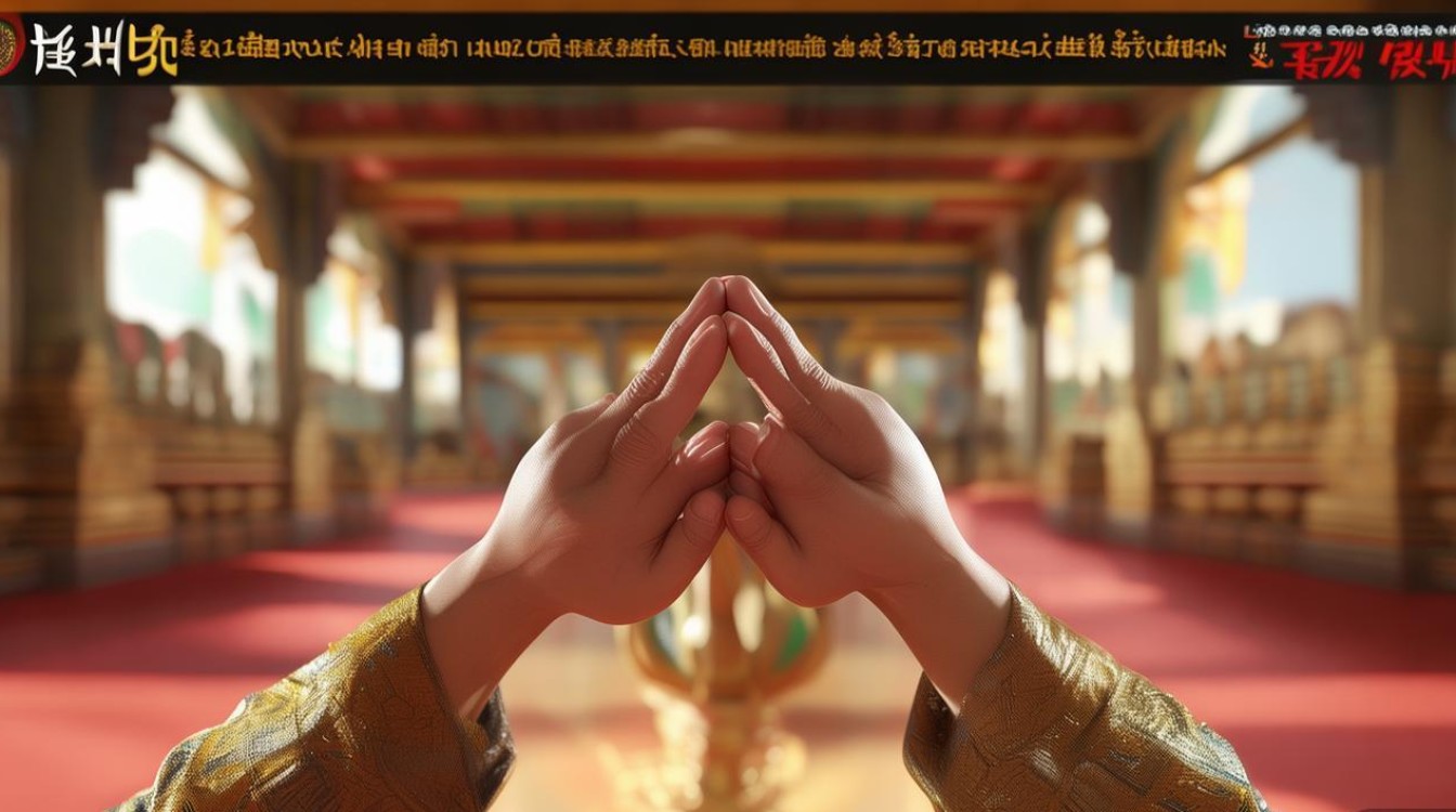 佛教祈祷动作