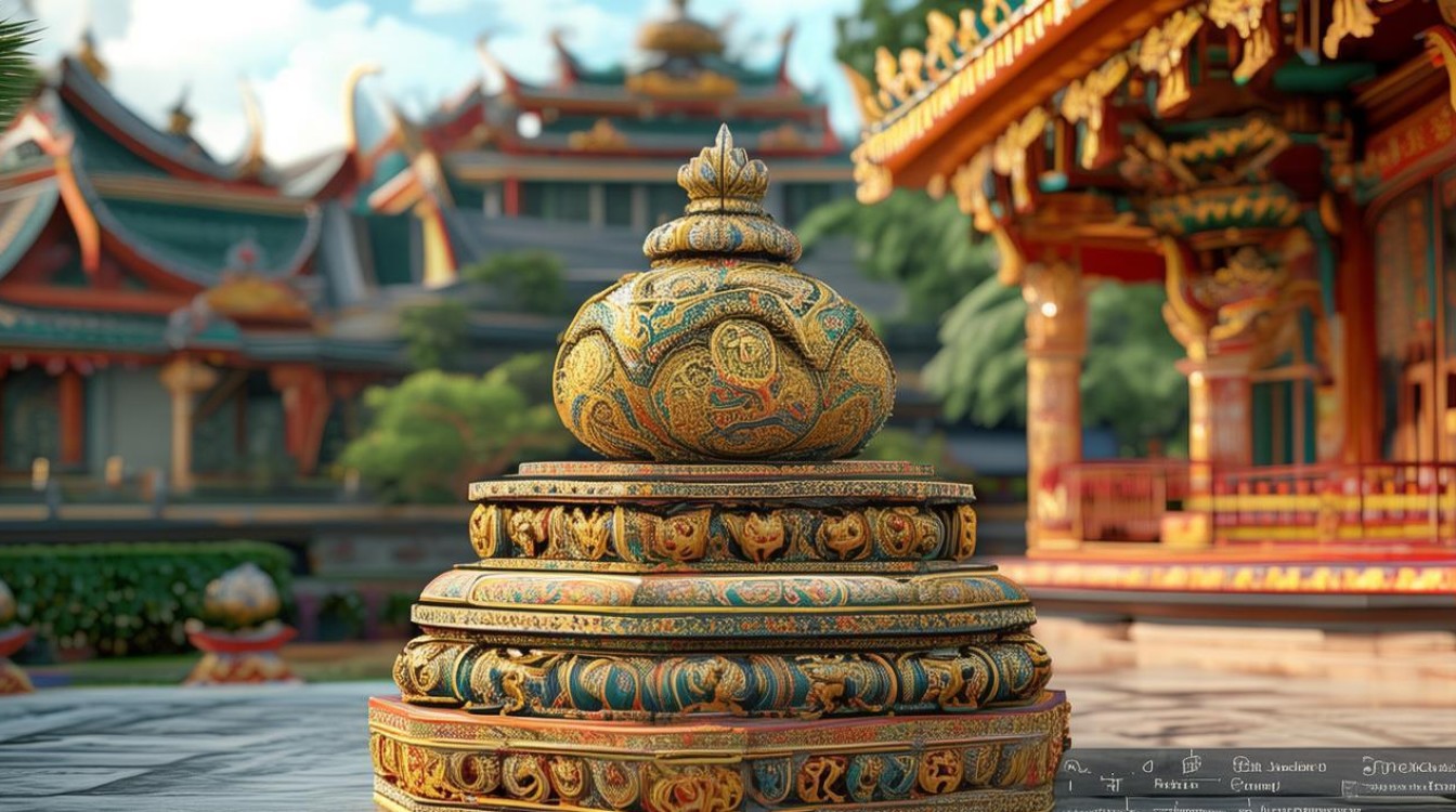寺庙莲花位展示片